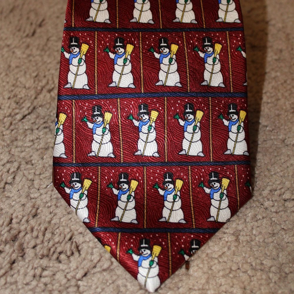 NWOT! Snowman Tie